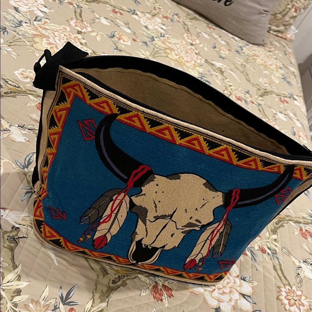 El Paso Saddle Blanket Tapestry Tote Bag - Picture 5 of 11